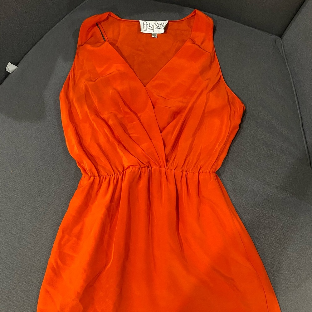 Rory Beca Silk Red Dress - Medium